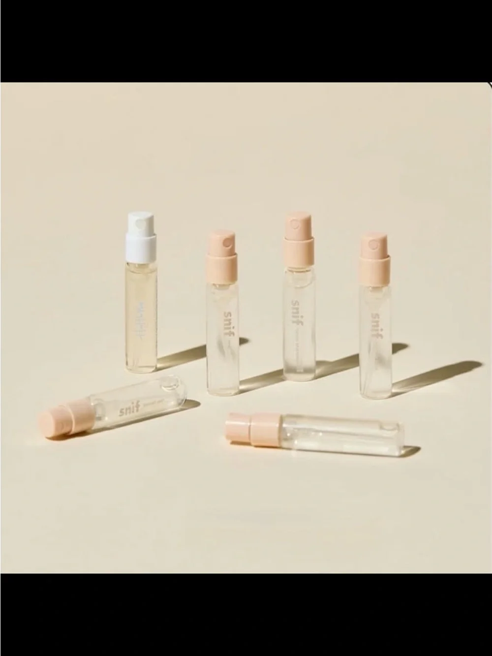 NEW 6pc Snif Crowd Pleaser E T Fragrance Clean Long Lasting Sampler Set